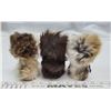 Image 3 : Set of 3, Fur coat (faux) covered dolls from Amrams - Toronto