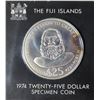 Image 3 : The Fiji Islands 1974 - 25 dollar specimen coin