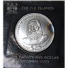 Image 4 : The Fiji Islands 1974 - 25 dollar specimen coin