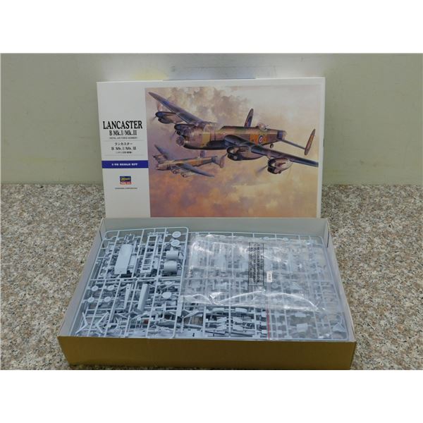 Maquette Avion Hasegawa 1/72 Avro Lancaster B.Mk.I/Mk.III RAF - Réf. E23, Plastique à Monter