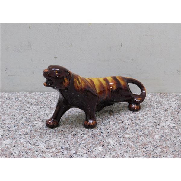 Blue Mountain Harvest Gold Tiger Figurine
