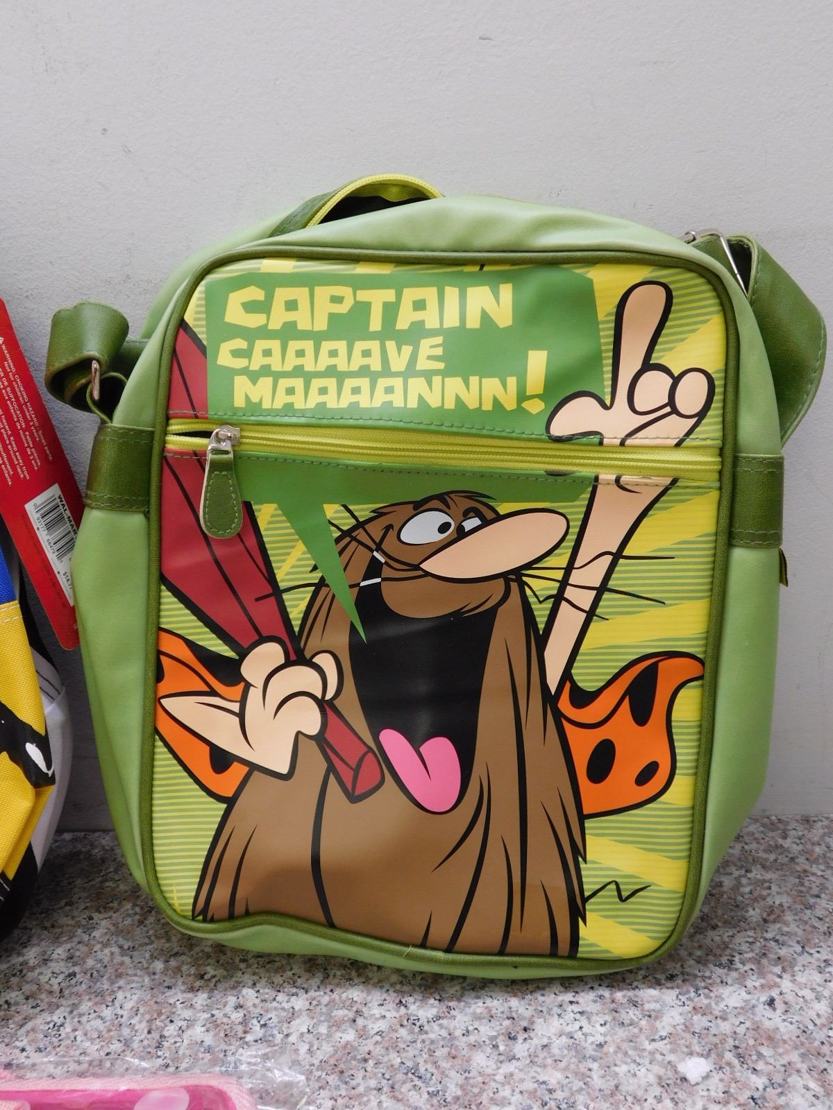 Lot of 4 Peanuts Charlie Brown Backpack Binder Case and Hanna Barbera