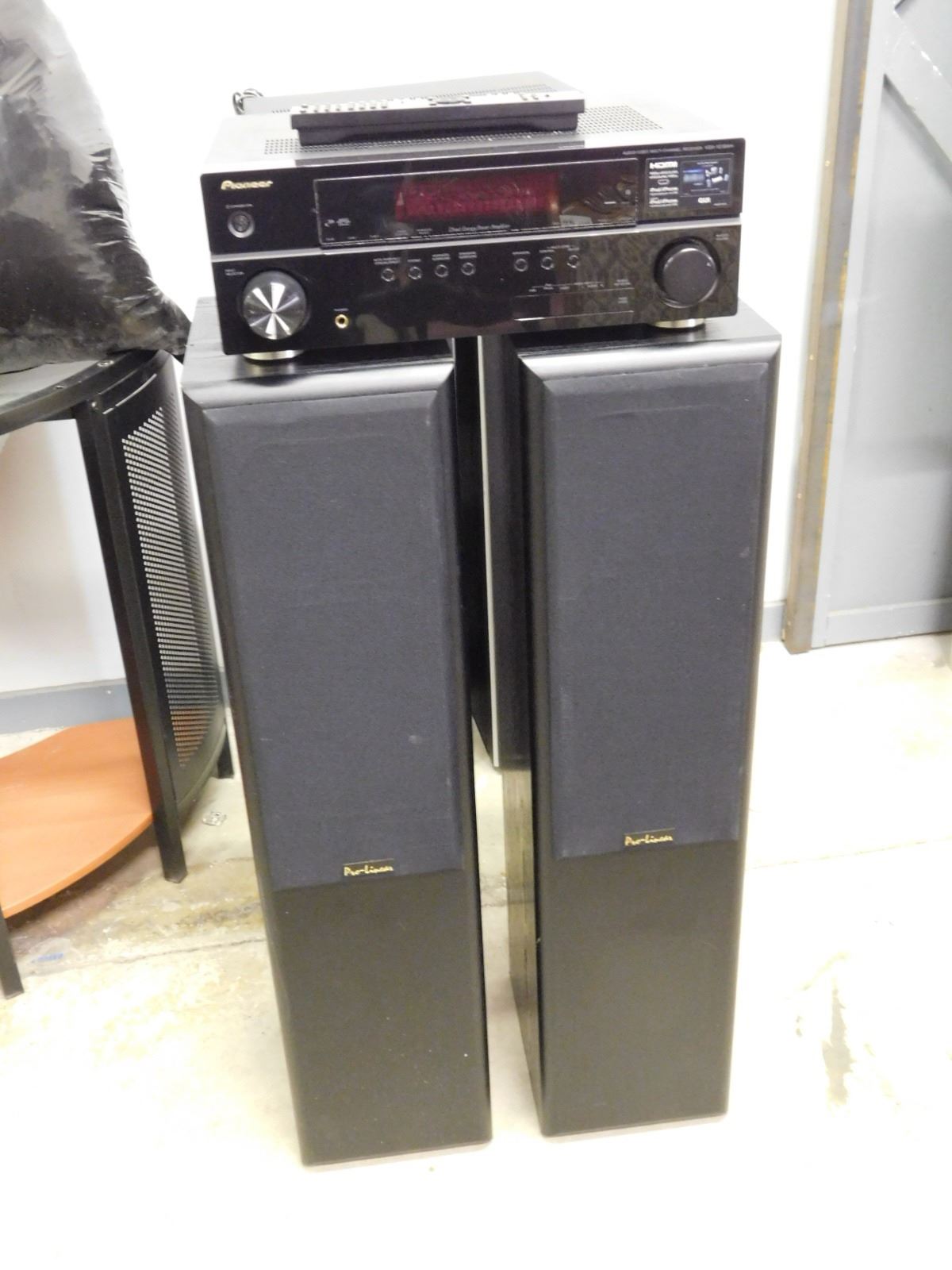 Pioneer VSX1019AH With Remote Receiver and Pair of ProLinear PL5.6T
