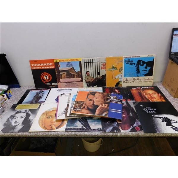 Lot of 25 LPs Vinyl Records Soundtracks
