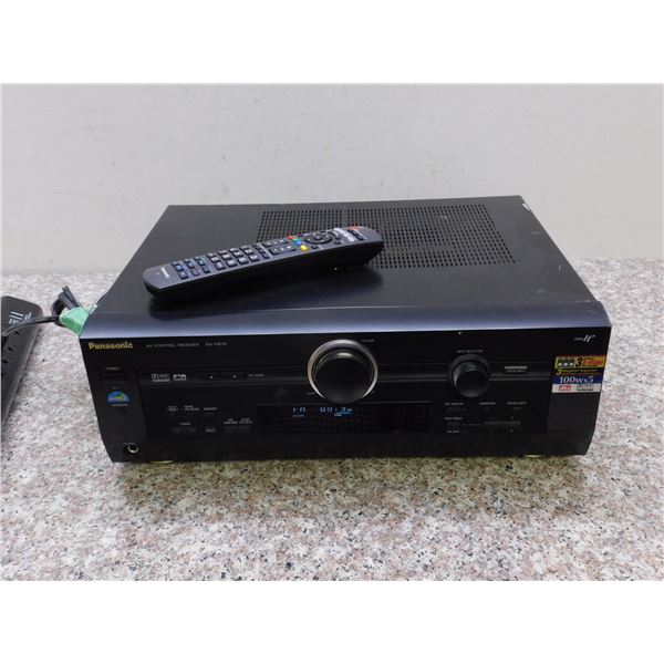 Panasonic AV Control Receiver SAHE70 With Remote
