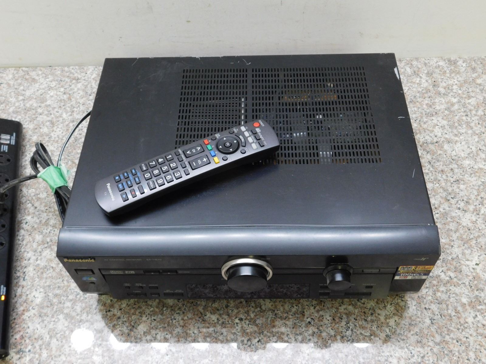 Panasonic AV Control Receiver SAHE70 With Remote