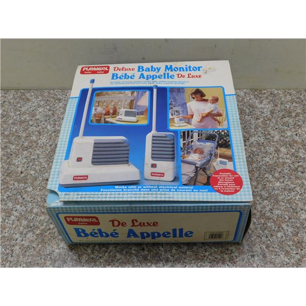 Playskool Deluxe Baby Monitor Vintage #5590 Hasbro
