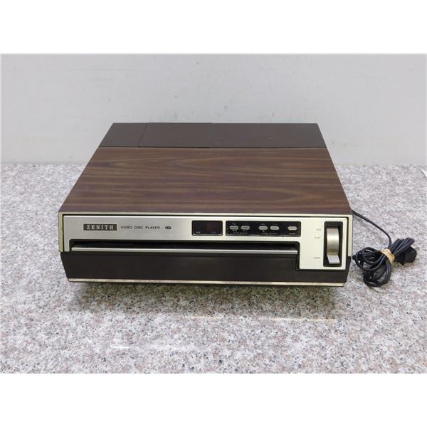 Vintage Zenith Video Disc Player Model VP 2000