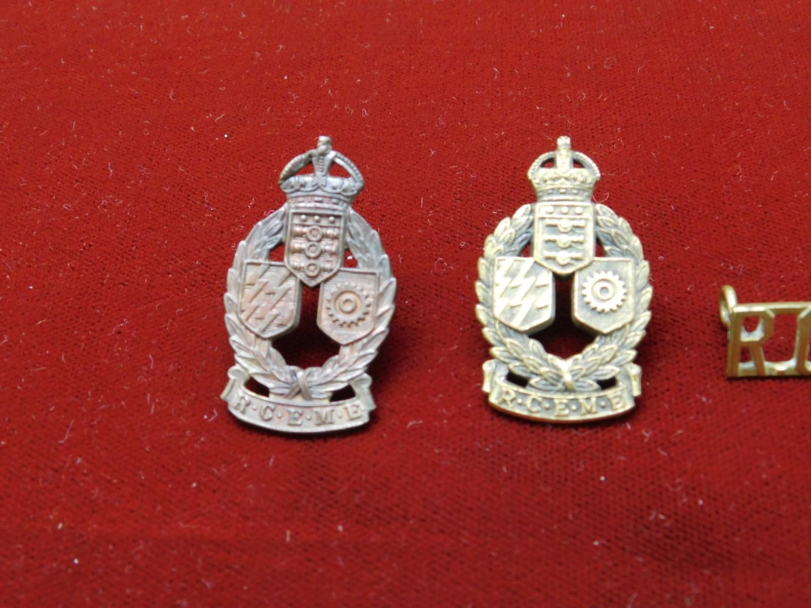 Lot of Vintage WW2 Era Royal Canadian Electrical Mechanical Engineers ...