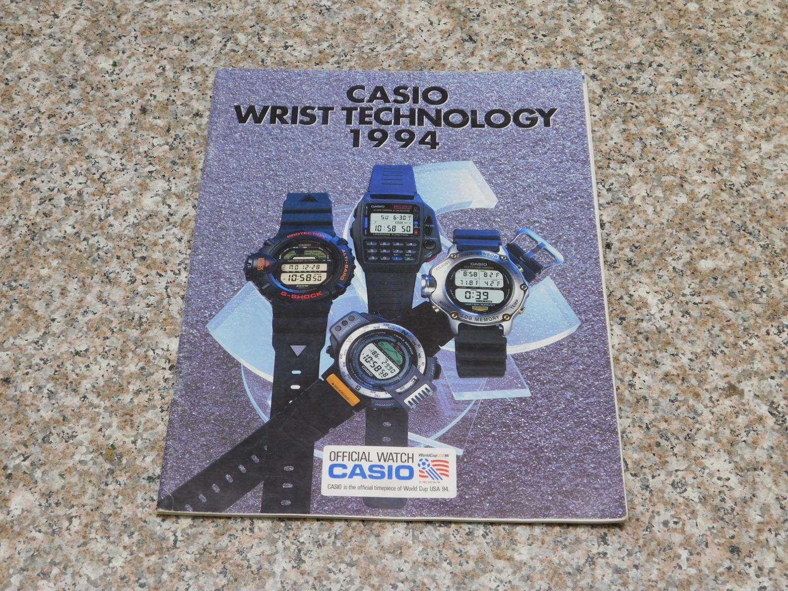 Casio Wrist Technology 1994 Magazine Book Catalogue