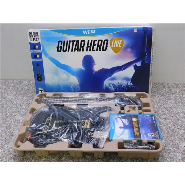 Nintendo Wii U Guitar Hero LIVE New In Box