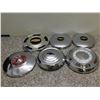 Image 1 : Lot of 6 Hub Caps Pontiac Ford Chevrolet Chevy