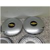 Image 3 : Lot of 6 Hub Caps Pontiac Ford Chevrolet Chevy
