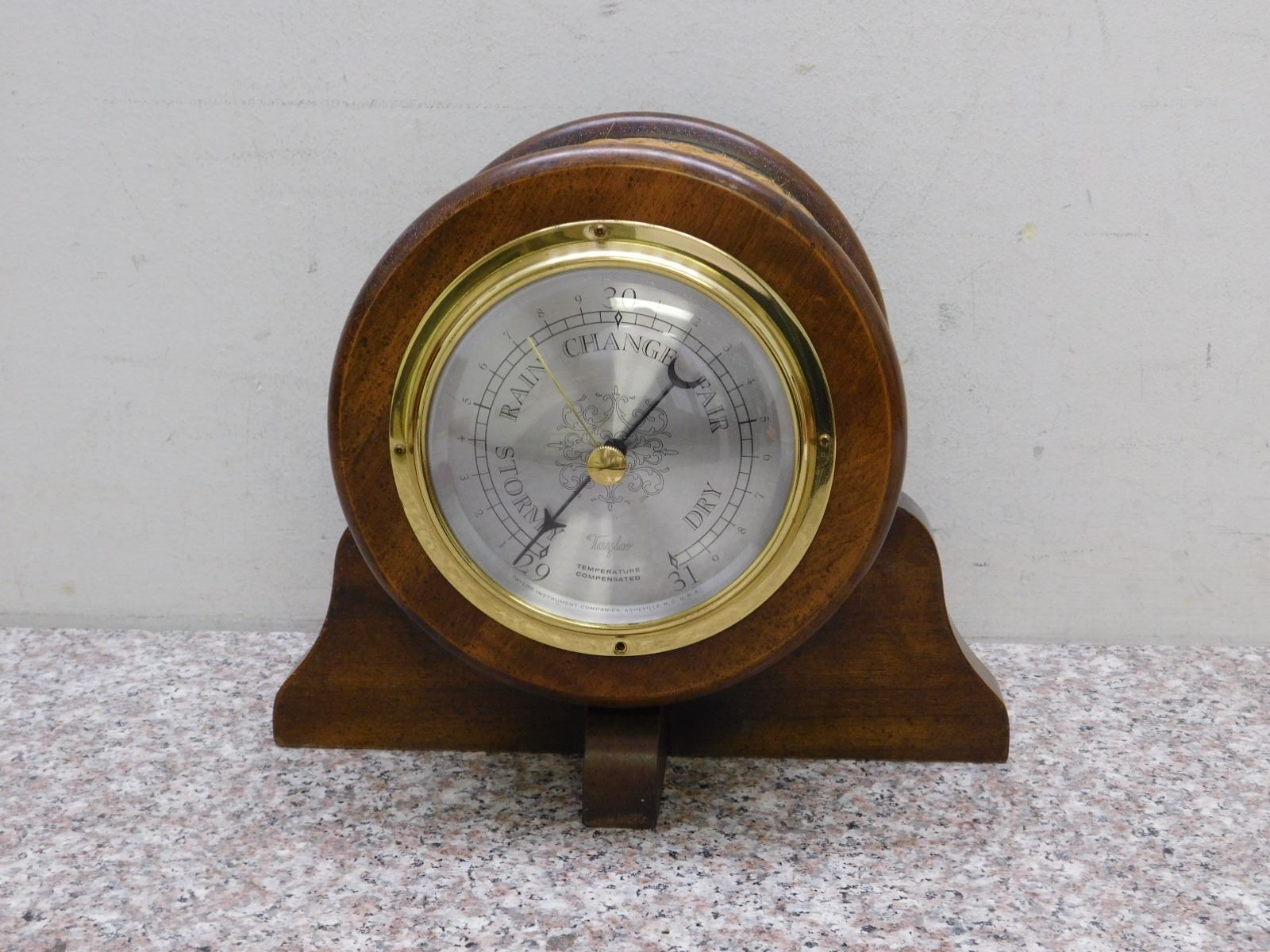Nautical Barometer Rope Trim Detail