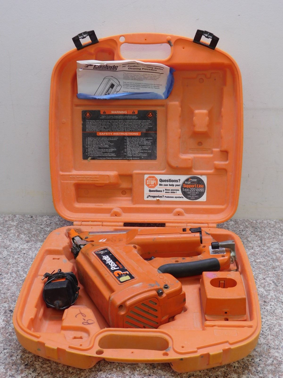 Paslode Impulse IMCT 30 Cordless Utility Framing Nailer 900420 With