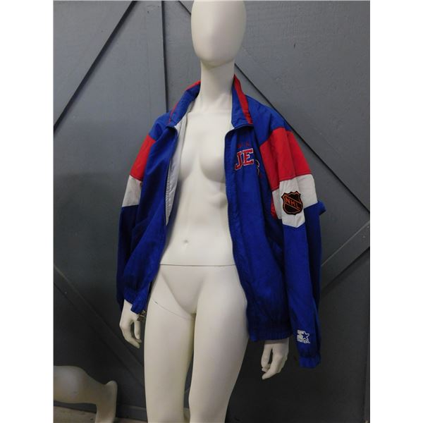Winnipeg Jets 1990s NHL Starter Licensed Vintage Size M Bomber Jacket