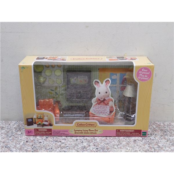 Calico Critters Lounging Living Room Set BRAND NEW