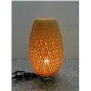 Image 1 : Modern IKEA Intertek Wicker Rattan Table Lamp Woven