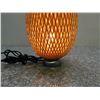 Image 2 : Modern IKEA Intertek Wicker Rattan Table Lamp Woven