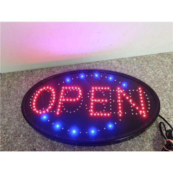 OPEN and CLOSED LED Wall Sign