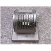 Image 2 : Vintage Paymaster Dollar and Cents Machine Cheque Printer With Key Canadian Series X-550