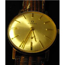 Vintage 18k YG OMEGA Man's Watch