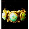 Image 1 : Nice Triple Turquoise Man's Ring