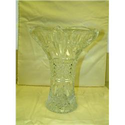 Large Crystal Flare Vase