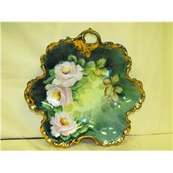 Floral Porcelain Decorated Charger