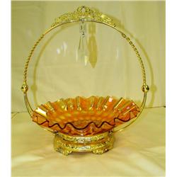 Gold Framed Brides Basket