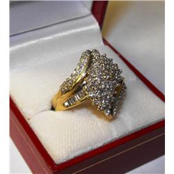 Approx. .75 ct. Diamond Cocktail Ring