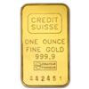 (1 oz) .9999+ Fine Gold Bar/Credit Suisse
