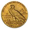 Image 2 : $5.00 Indian U.S. Half Eagle-AU- US FILE-mmbtr