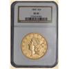 Image 1 : 1860 $20 Liberty XF45 NGC