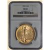 Image 1 : 1909 $20 St. Gaudens MS61 NGC