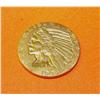 1909- D $ 5 Gold Indian Coin