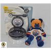 Image 1 : NEW OILERS STUFFED TEAM ICE BEAR / NEW