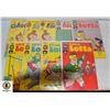 Image 1 : LOT OF 9  LITTLE AUDREY & LITTLE LOTTA COMICS