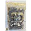 Image 1 : 5LBS GALASHEILD BLACK ROCKS FOR PLANTS/NATURAL