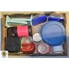 Image 1 : BOX OF TUPPERWARE, RUBBERMAID AND MORE