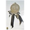 Image 1 : LARGE DREAMCATCHER WITH FEATHERS STYLE PENDANT