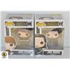 2 NEW FUNKO FIGURES GAME OF THRONES ARYA JON SNOW