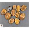 Image 1 : #233-NATURAL  TIGER EYE GEMSTONE 92.25CT