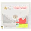 Image 1 : 2014 PURE SILVER COIN "THE SPIRIT OF CANADA"