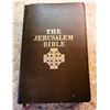 Image 1 : 24)  LEATHER BOUND "THE JERUSALEM BIBLE" NEW