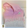 Image 1 : NEW CALVIN KLEIN TODDLER PINK HOODIE 24M
