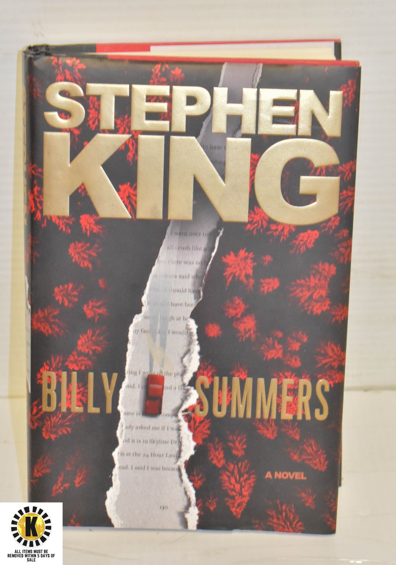 BILLY SUMMERS STEPHEN KING FIRST EDITION billy-summers-stephen-king-first-edition