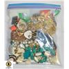 Image 1 : BAG OF VINTAGE COSTUME JEWELRY