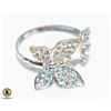 Image 1 : SIZE 8.5 BUTTERFLY RING