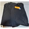 Image 1 : PAIR OF 2 NEW BLACK MENS SMALL T-SHIRTS
